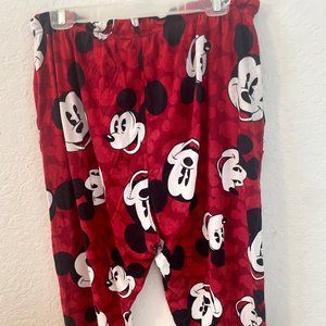 NWOT Men's Mickey Mouse pajama pants with pockets